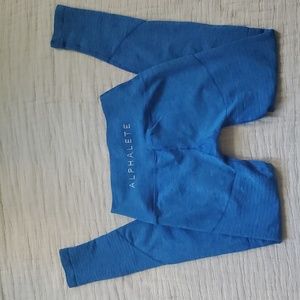Alphalete OG Revival Blue High Rise Compression  Size Small